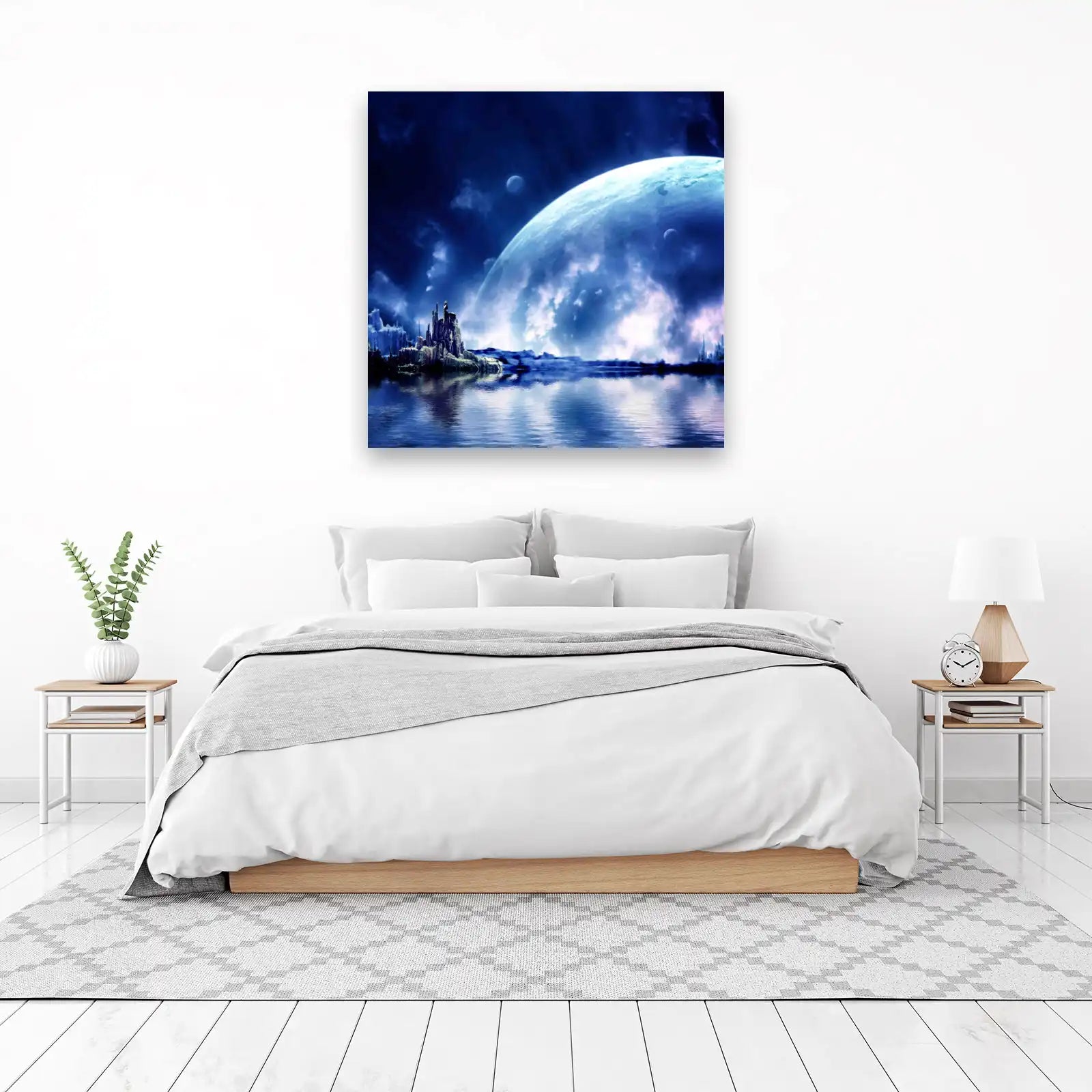 Mystic Alien Landscape Wall Art