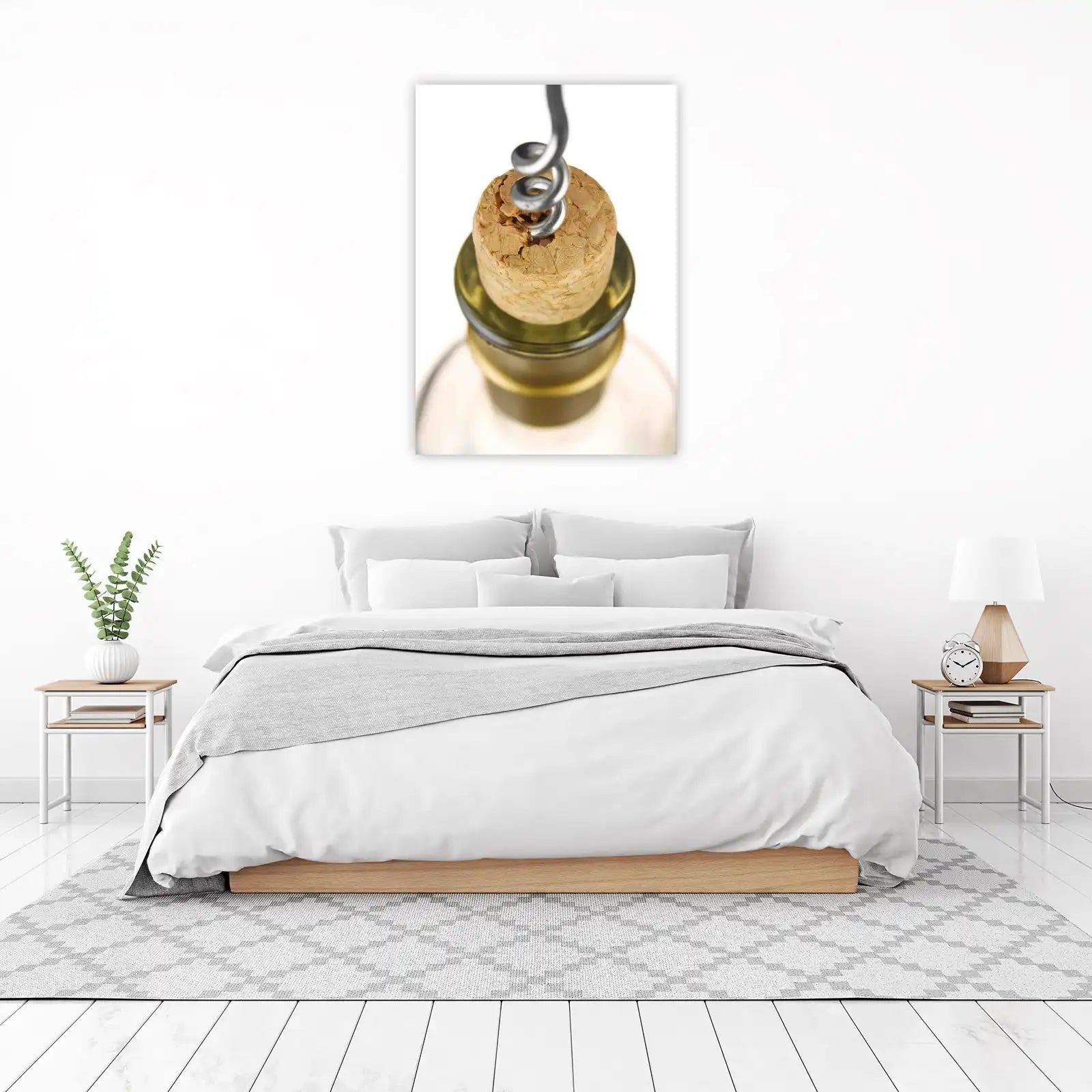 Corkscrew Wine Moment Wall Art