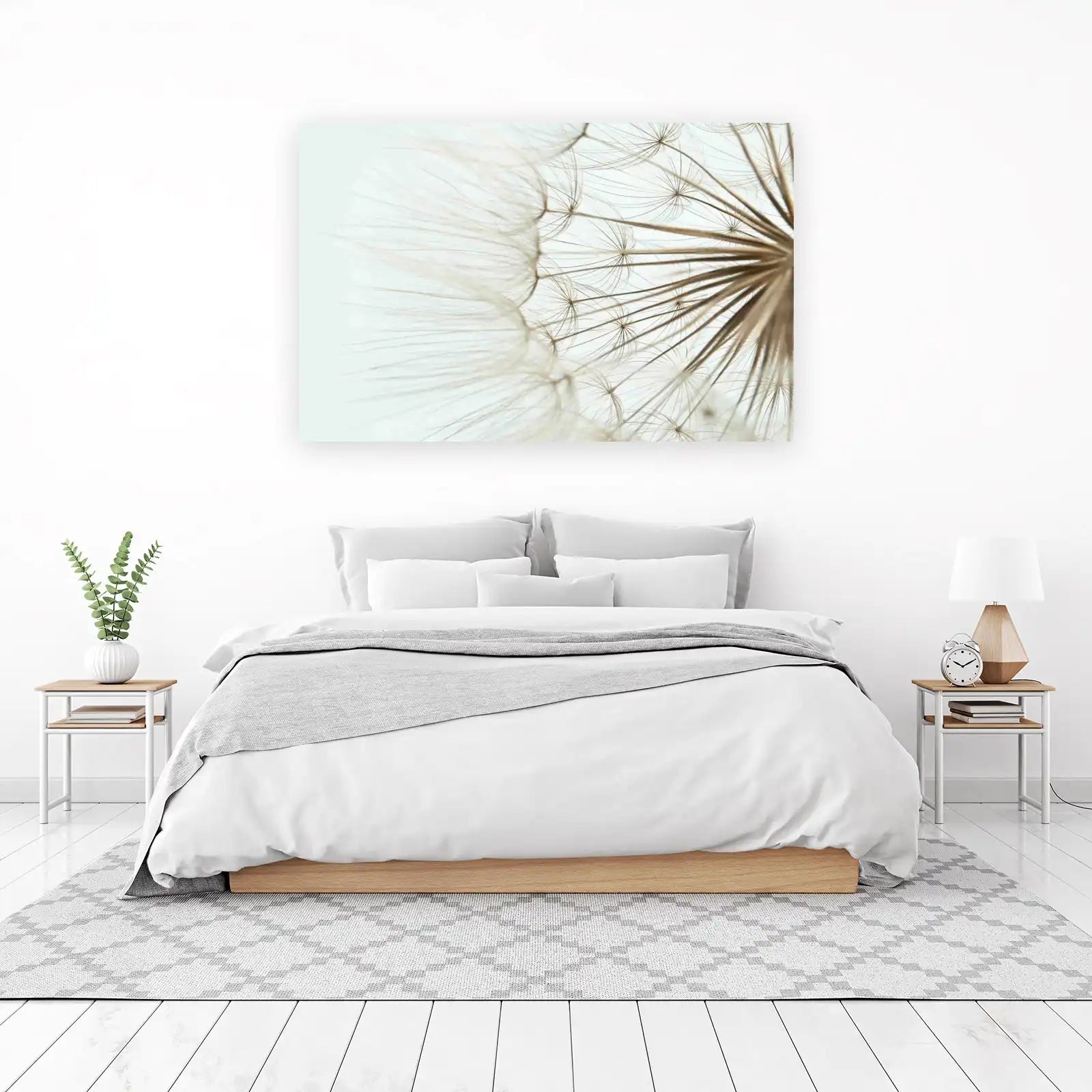 Abstract Dandelion Wish Wall Art