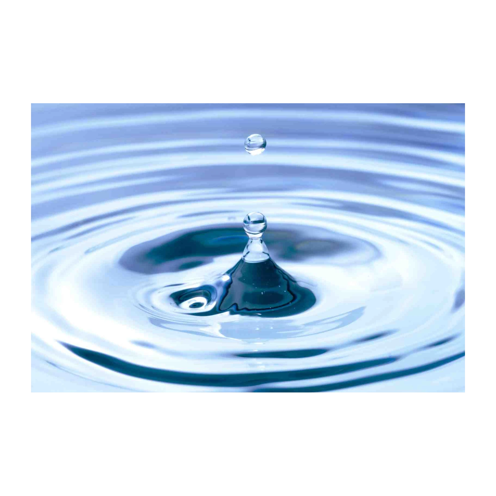 Serene Water Drop Ripple Wall Art