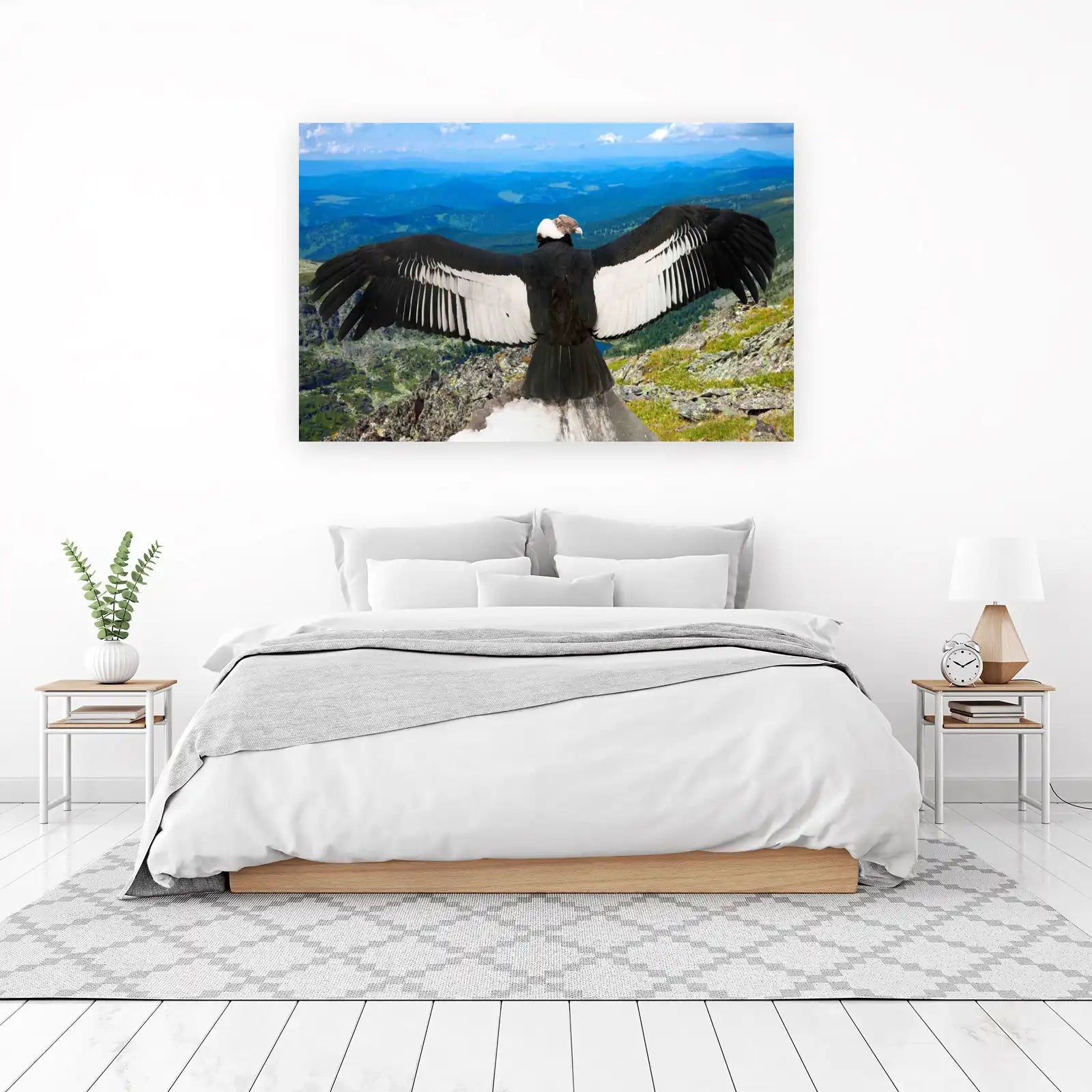 Majestic Andean Condor Wingspan Wall Art