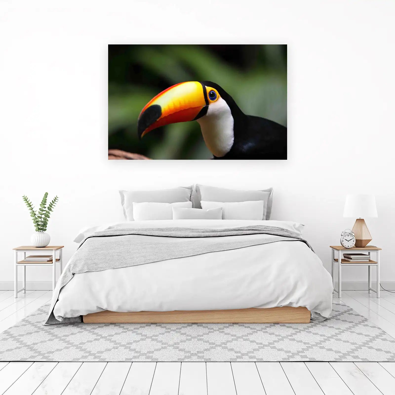 Vibrant Toucan Tropical Nature Wall Art