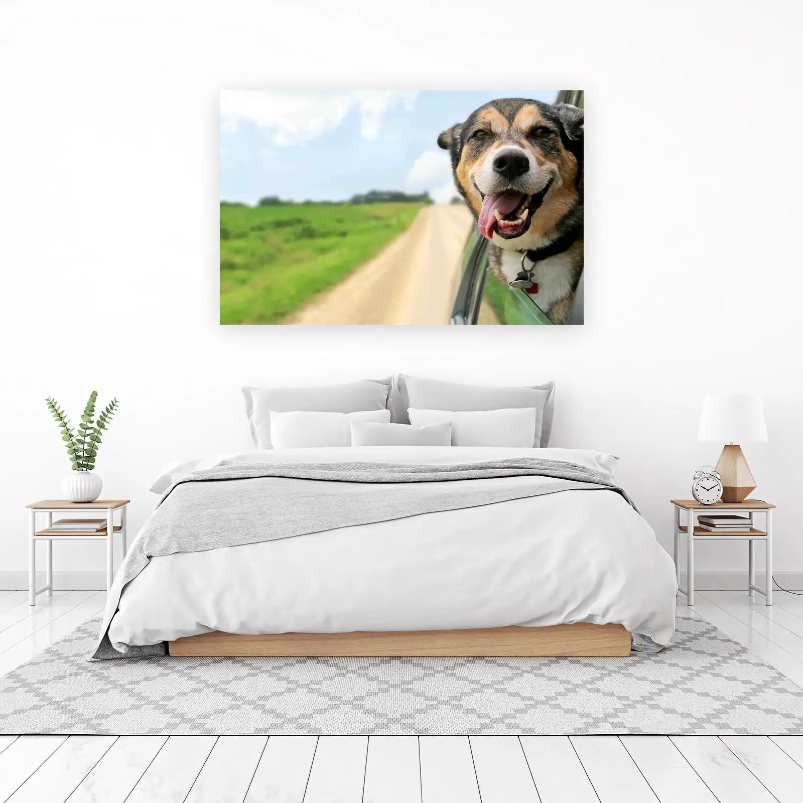 Joyful Dog Road Trip Wall Art