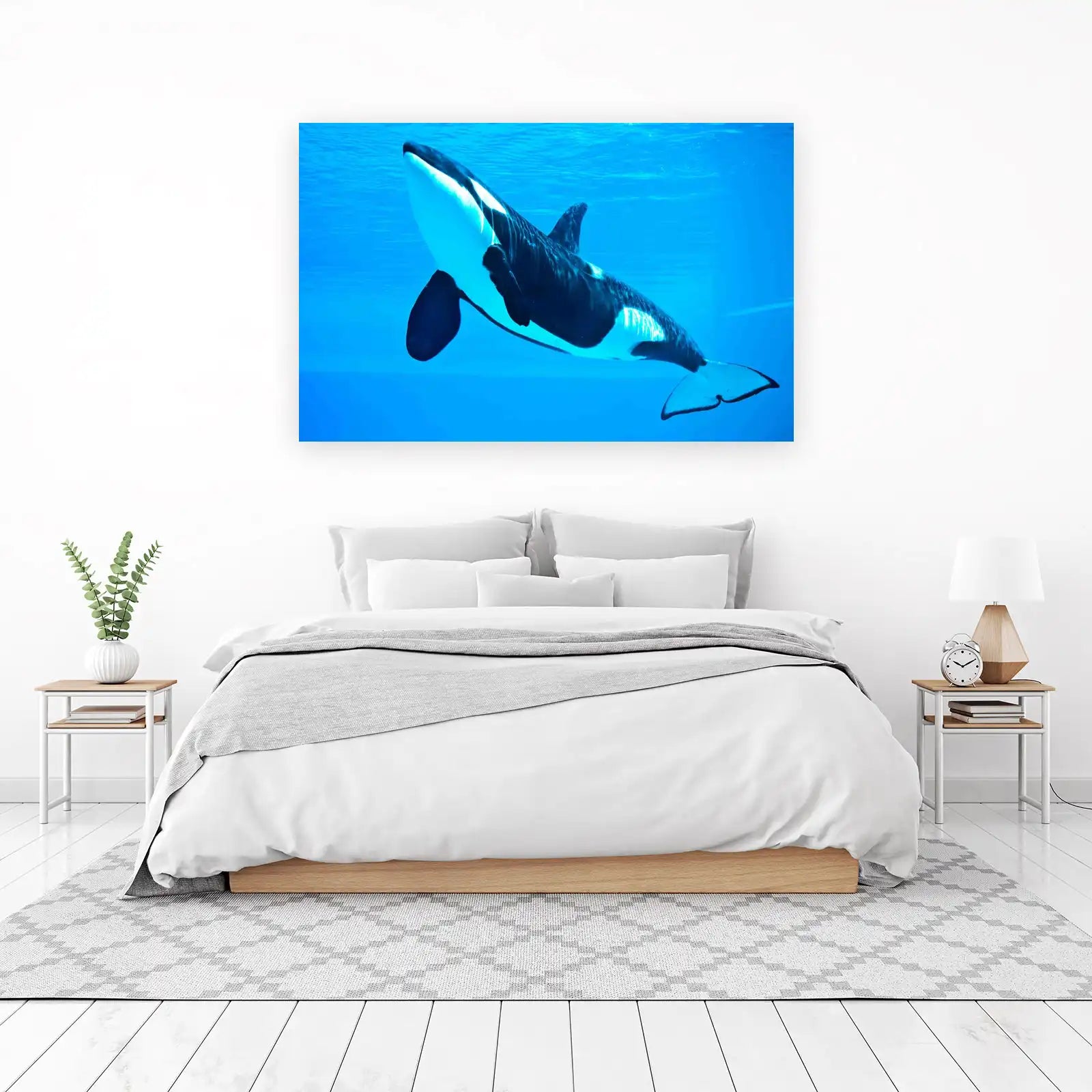 Majestic Orca Ocean Wall Art