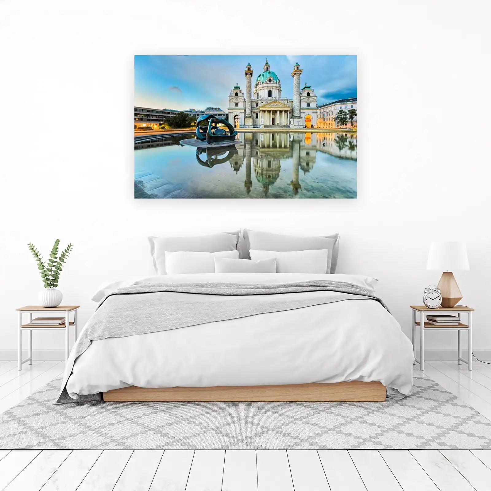 Vienna's Karlskirche & Sculpture Wall Art