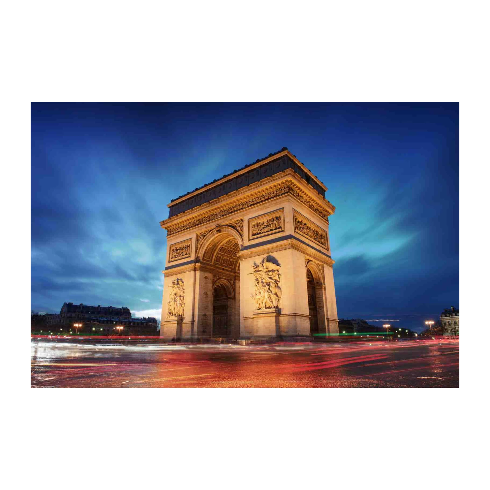 Arc de Triomphe Paris Night Wall Art