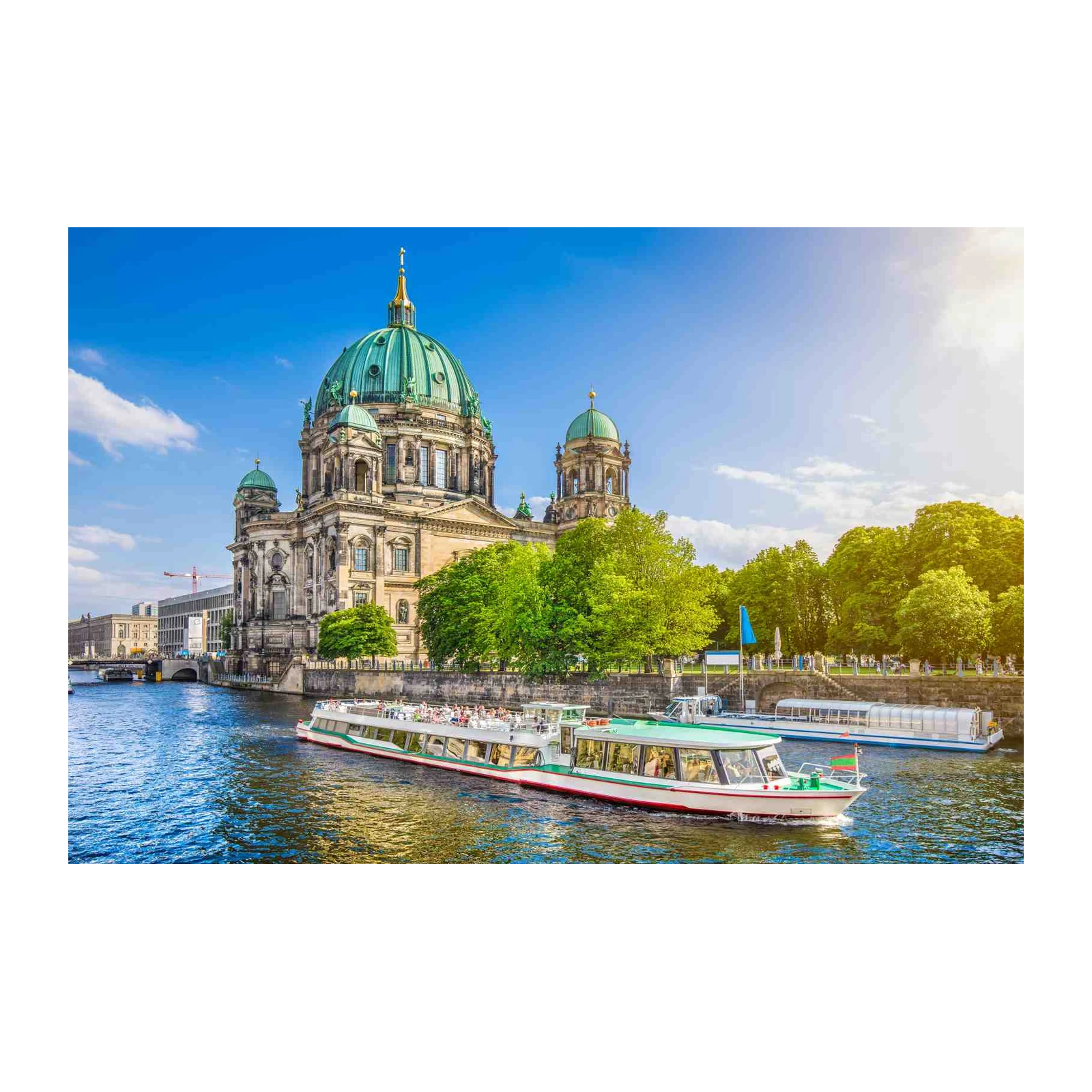 Berlin Cathedral River Cruise Wall Art