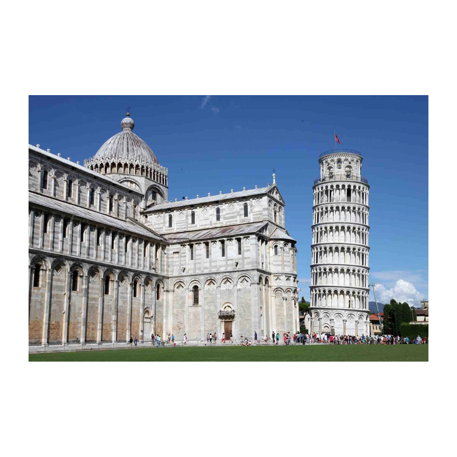 Leaning Tower of Pisa & Cathedral Wall Art
