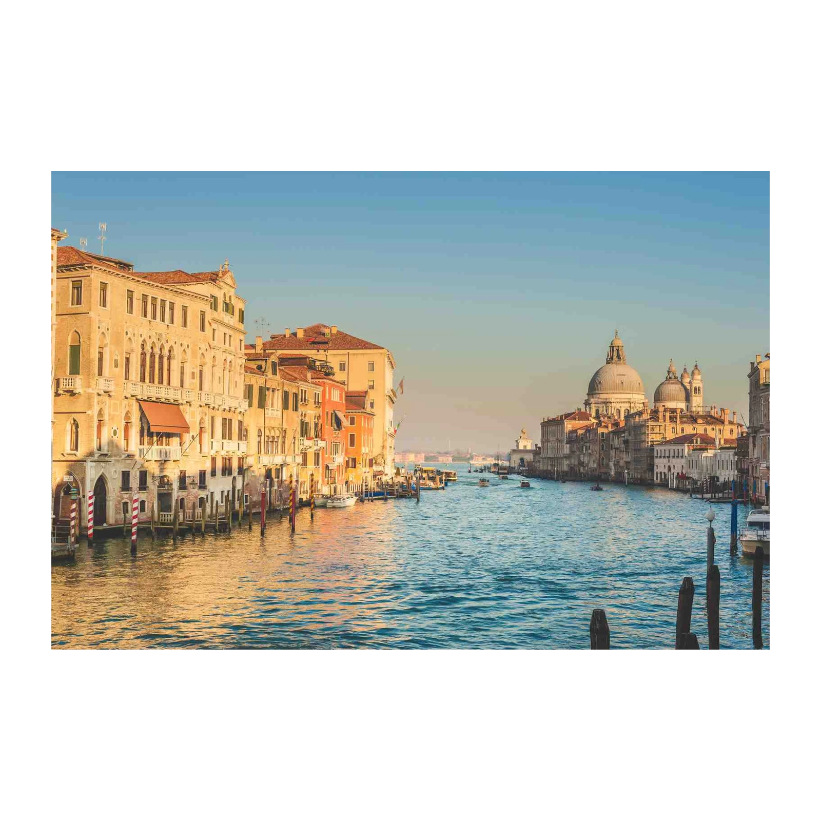 Venice Grand Canal Sunset Wall Art