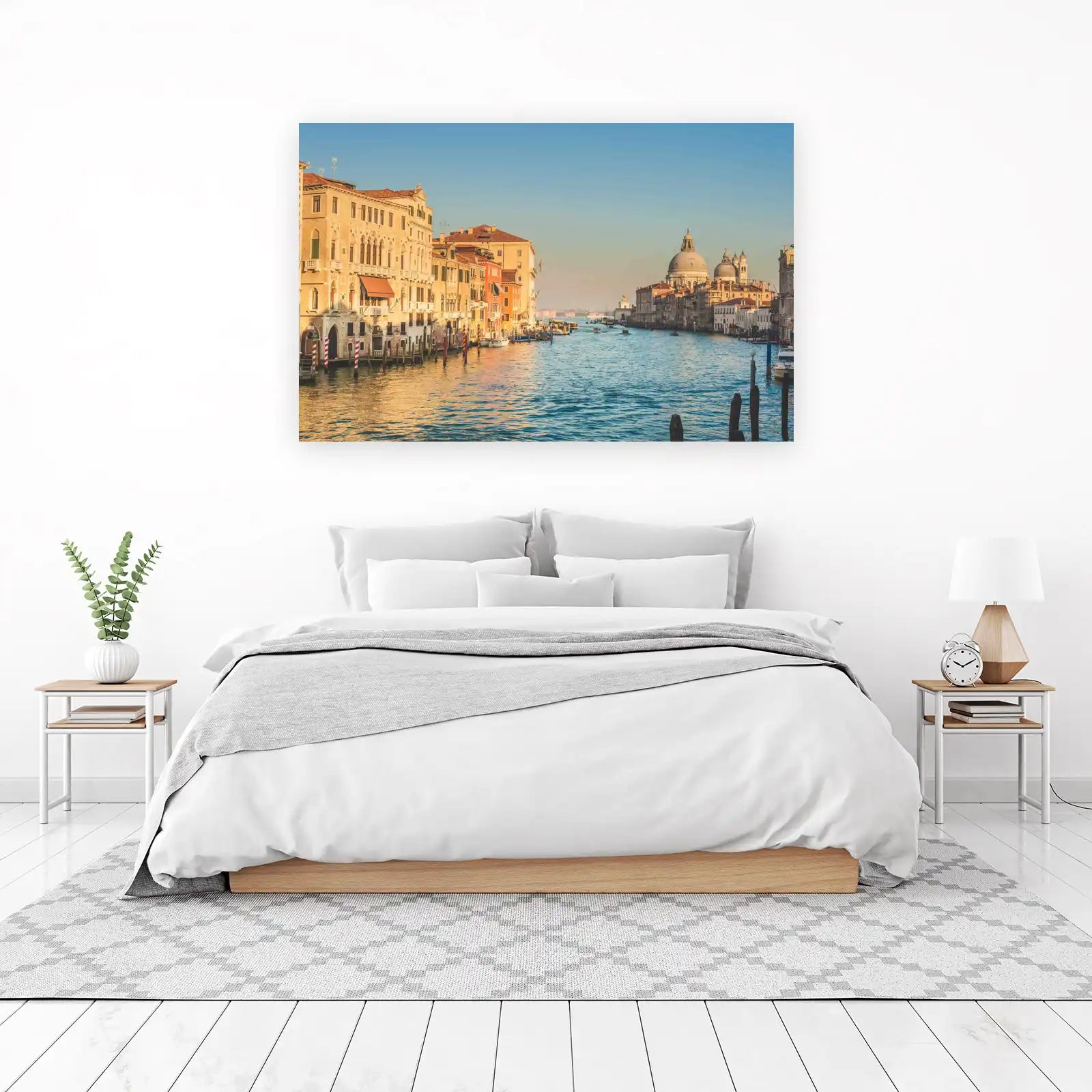 Venice Grand Canal Sunset Wall Art
