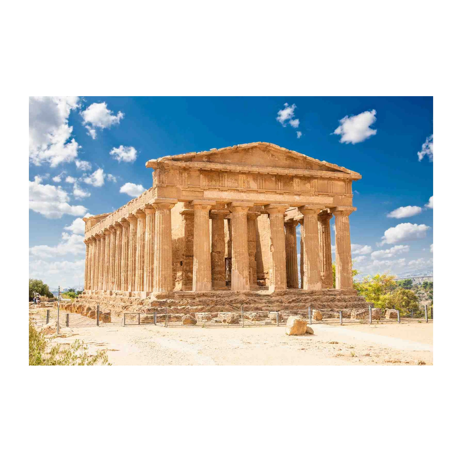 Ancient Temple Greek Architecture Wall Art