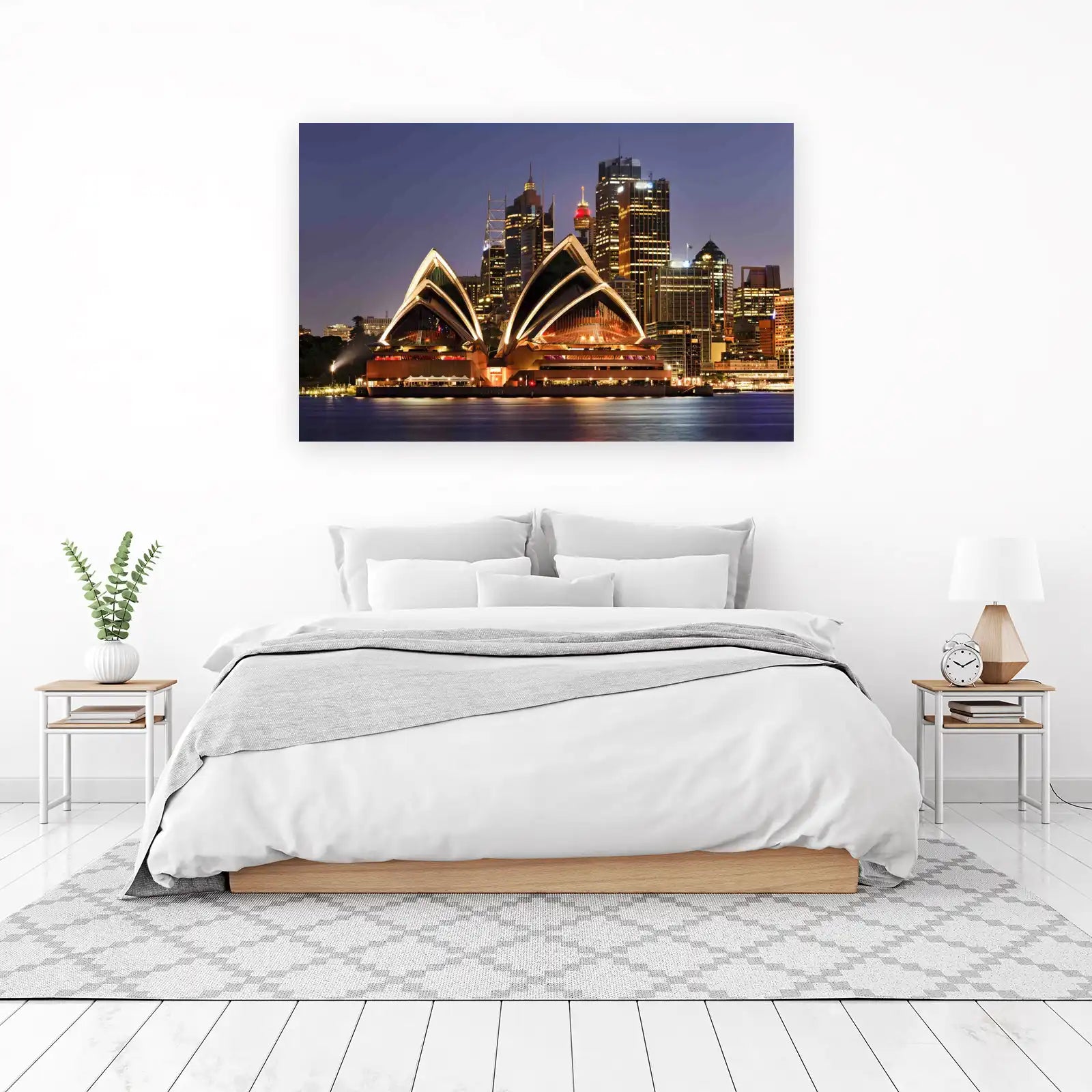 Sydney Opera House at Night Wall Art