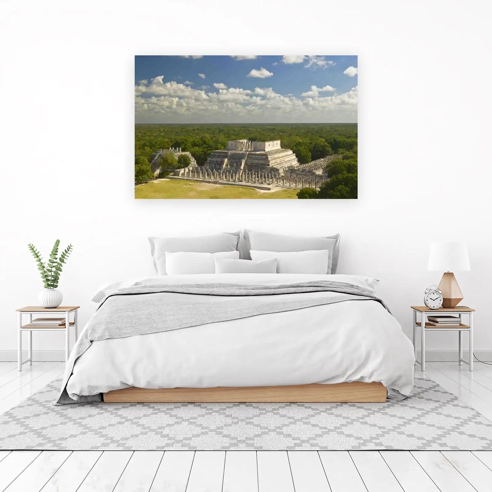 Mayan Pyramids & Jungle Wall Art