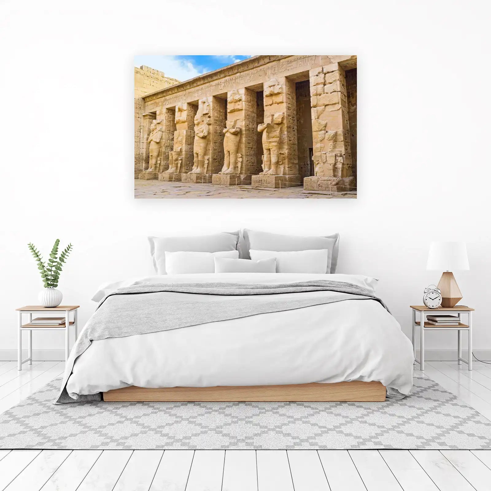 Ancient Egyptian Temple Colossus Wall Art