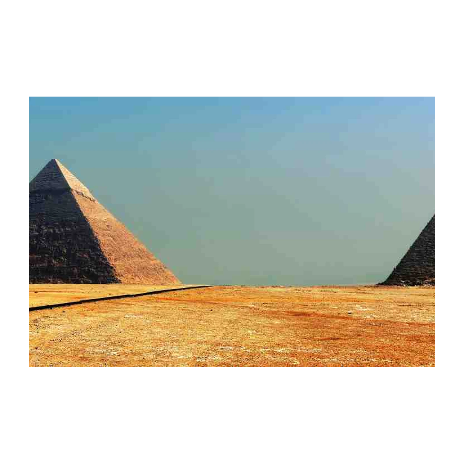 Majestic Pyramids Desert Landscape Wall Art