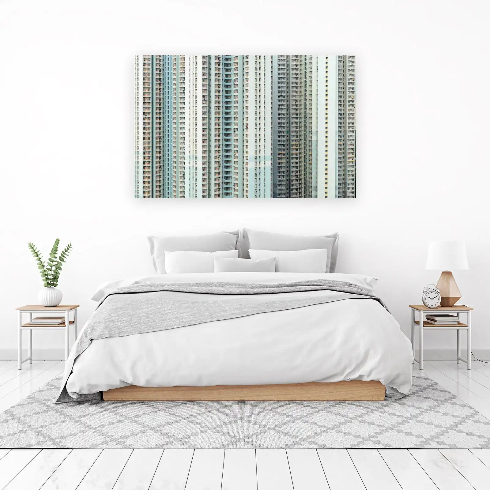 Modern High-Rise Architecture Wall Art