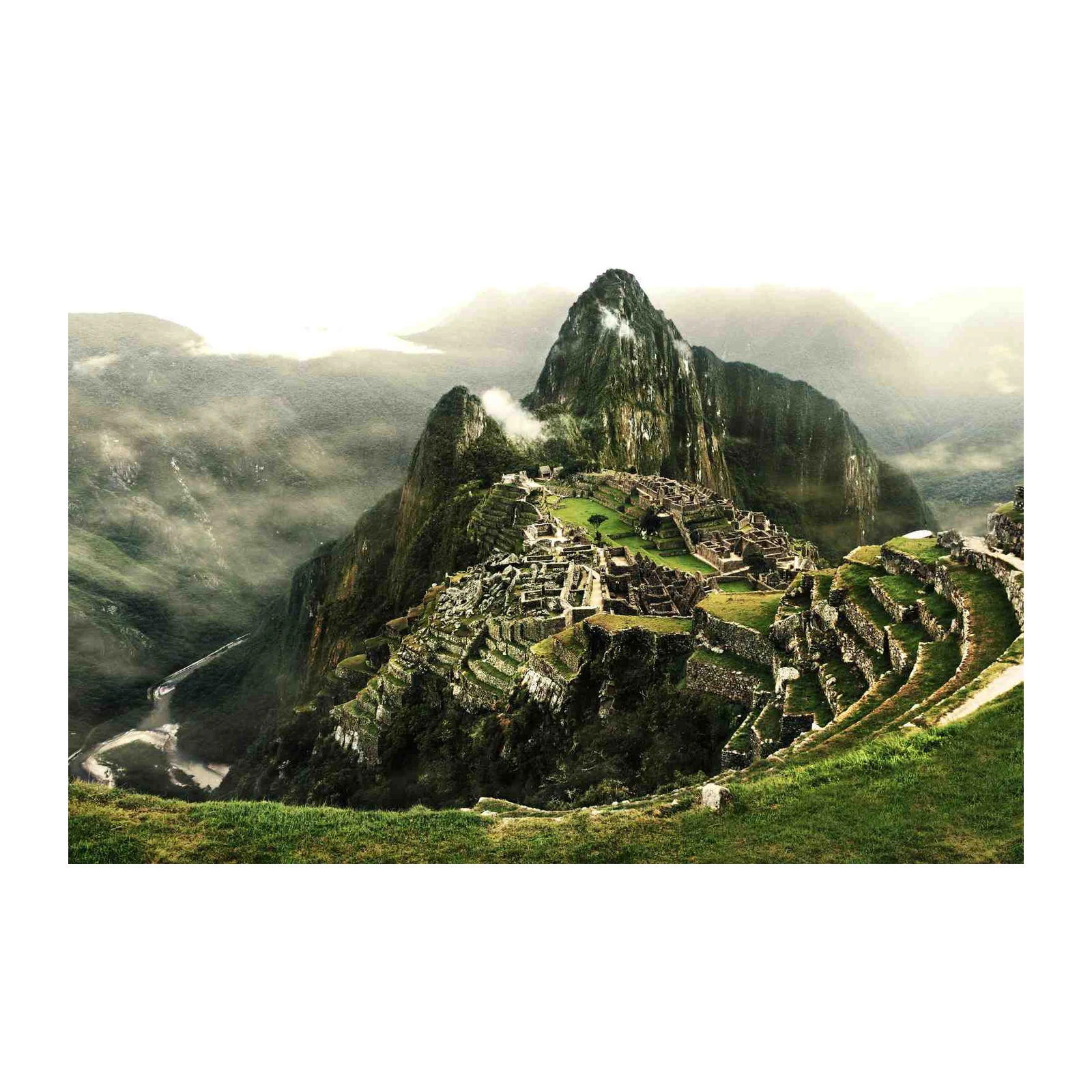 Machu Picchu Peru Andes Mountain View Wall Art