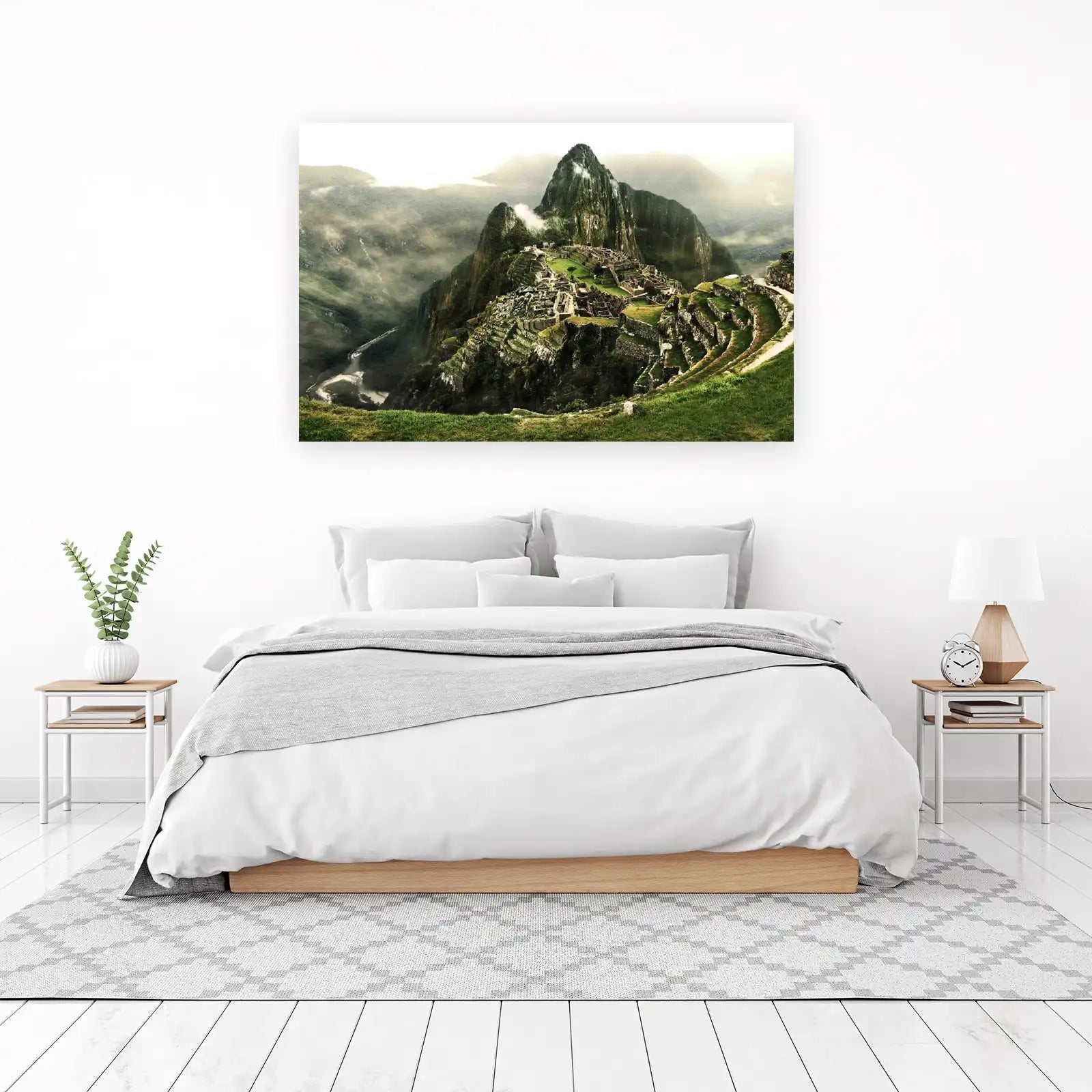 Machu Picchu Peru Andes Mountain View Wall Art