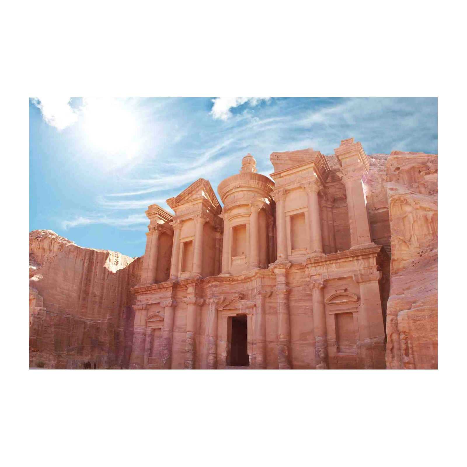 Ancient Petra Monastery Wall Art