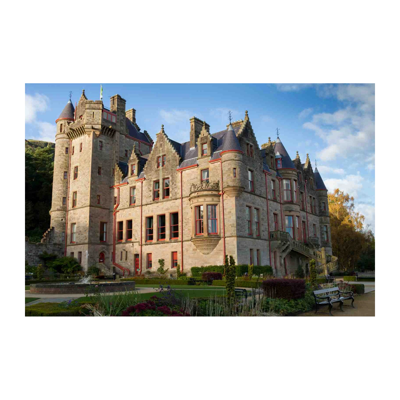 Majestic Castle Stone Wall Art Wall Art