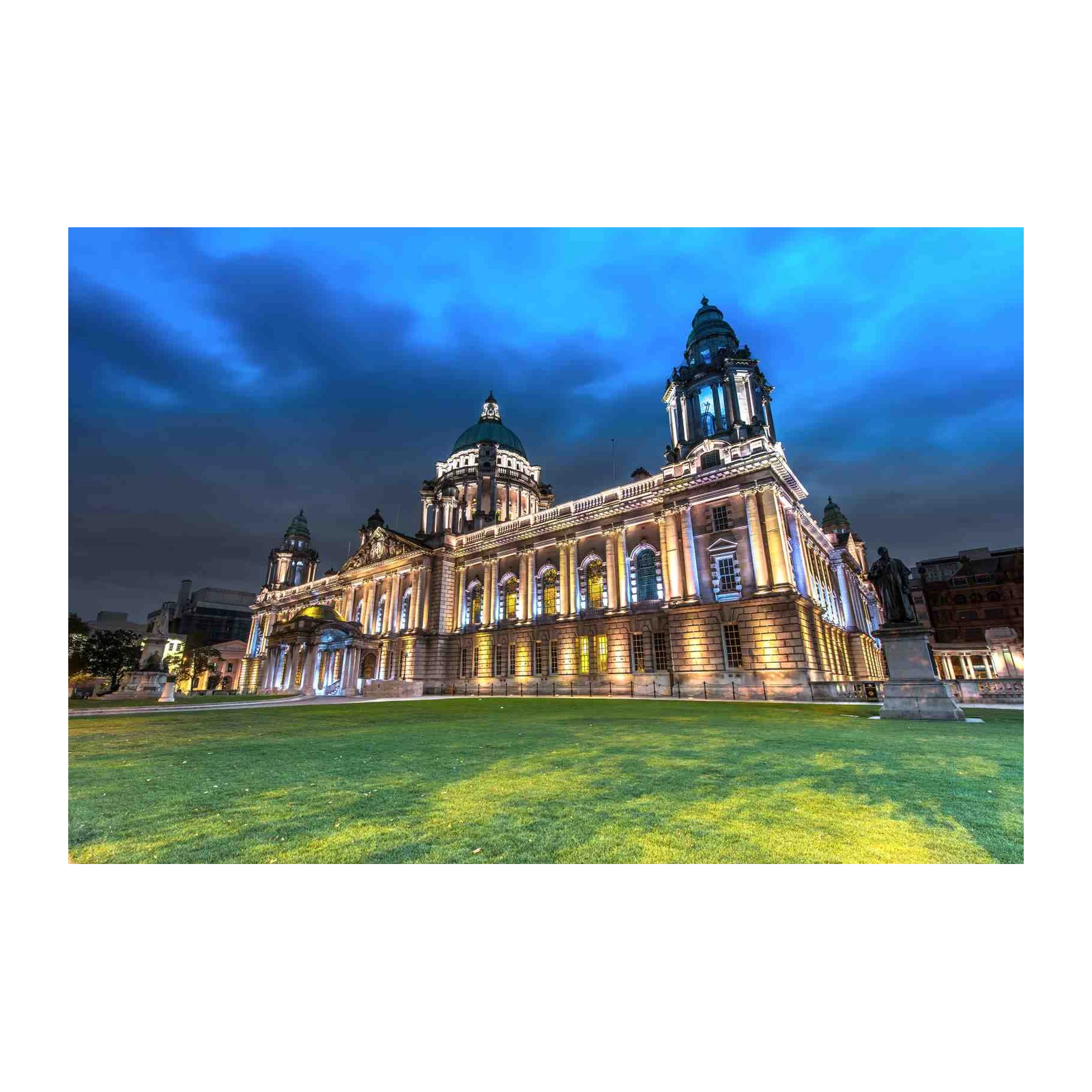 Belfast City Hall Architectural Grandeur Wall Art
