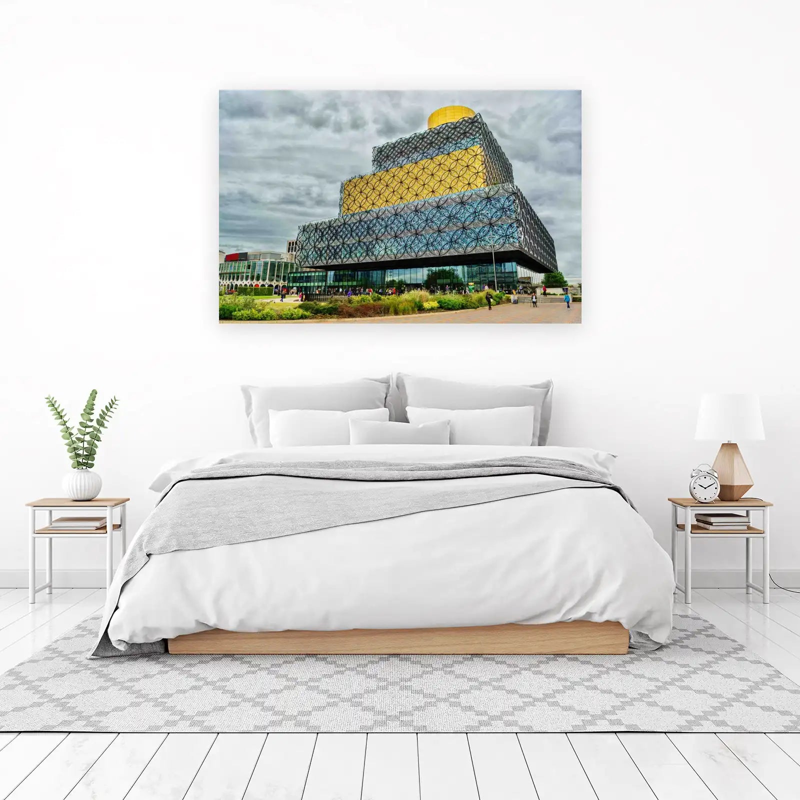 Birmingham Library Architectural Art Wall Art