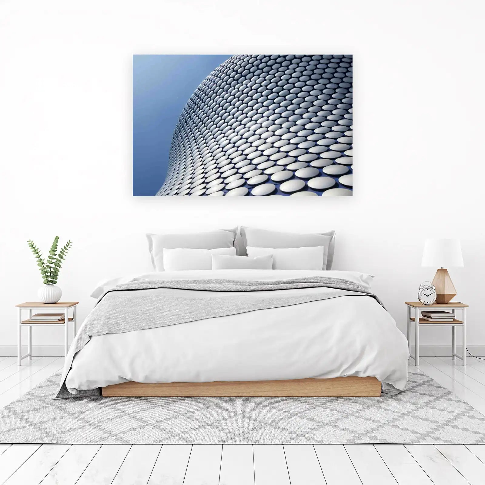 Modern Architectural Circles Wall Art