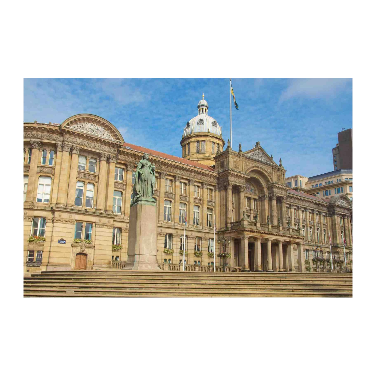 Birmingham Town Hall Statue Wall Art