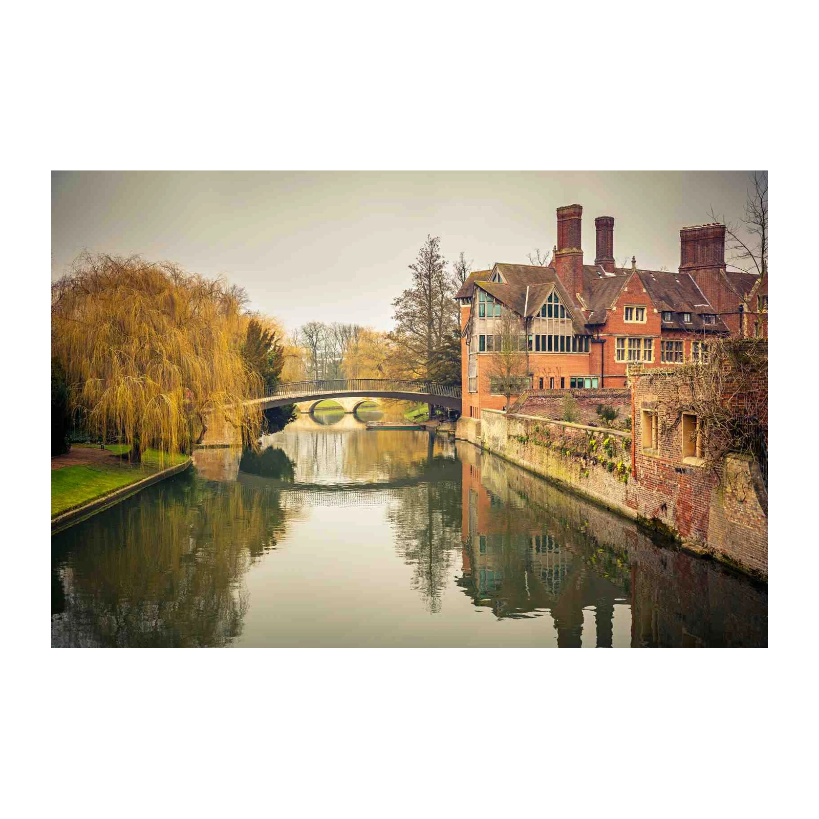 Cambridge Bridge Serenity Wall Art