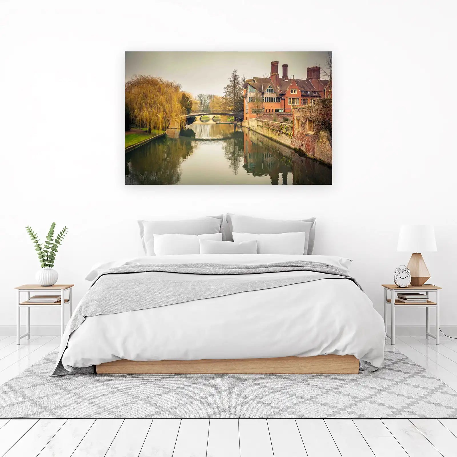 Cambridge Bridge Serenity Wall Art