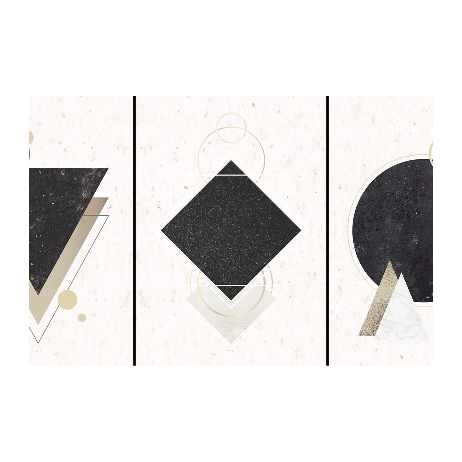 Modern Geometric Abstract Wall Art Set