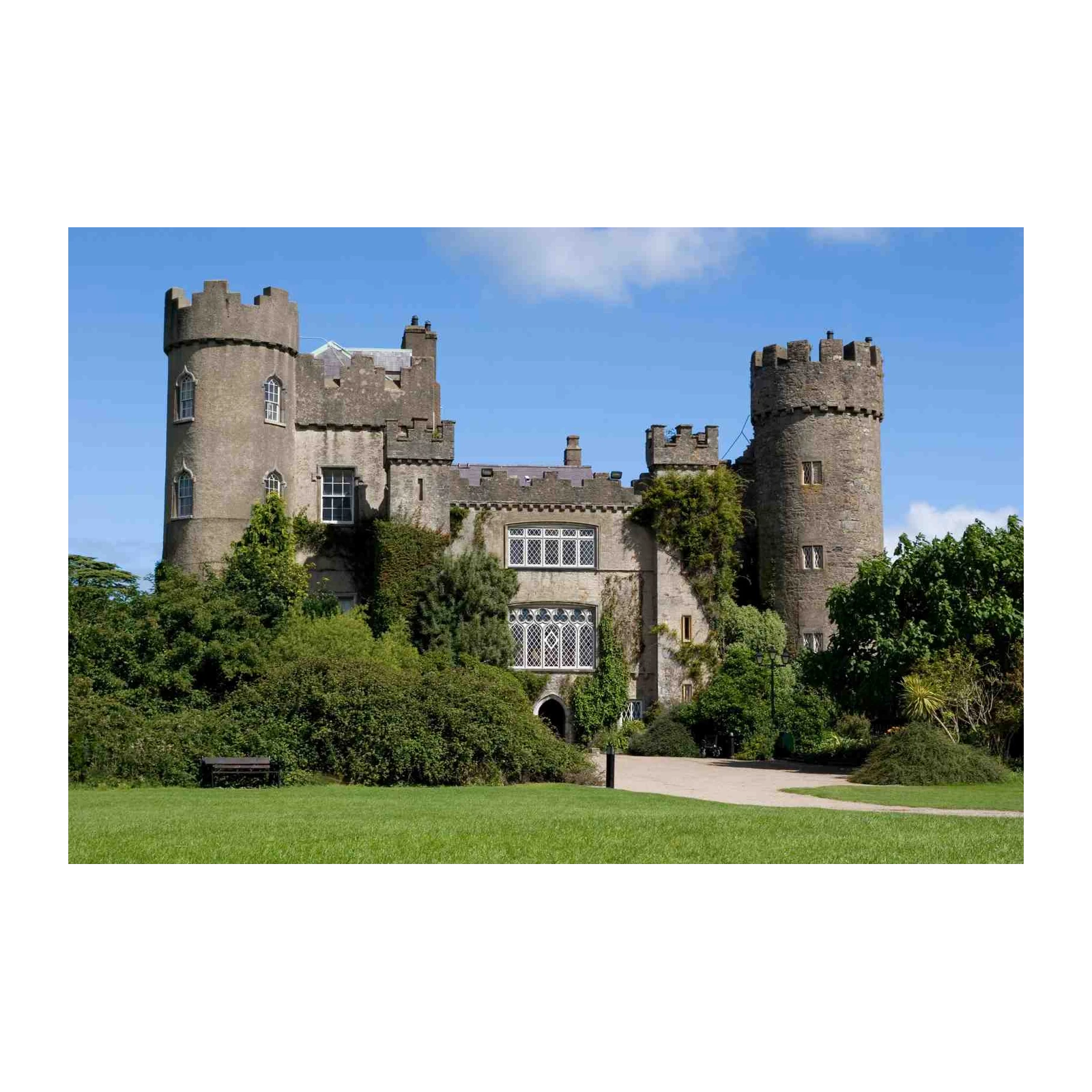 Historic Castle Landscape Wall Art
