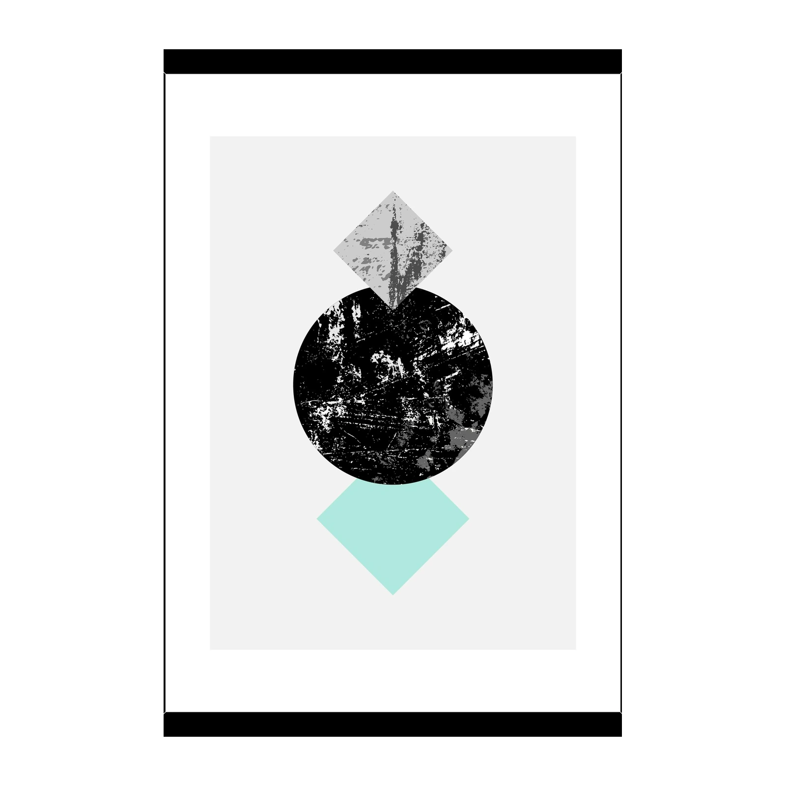 Modern Geometric Abstract Wall Art