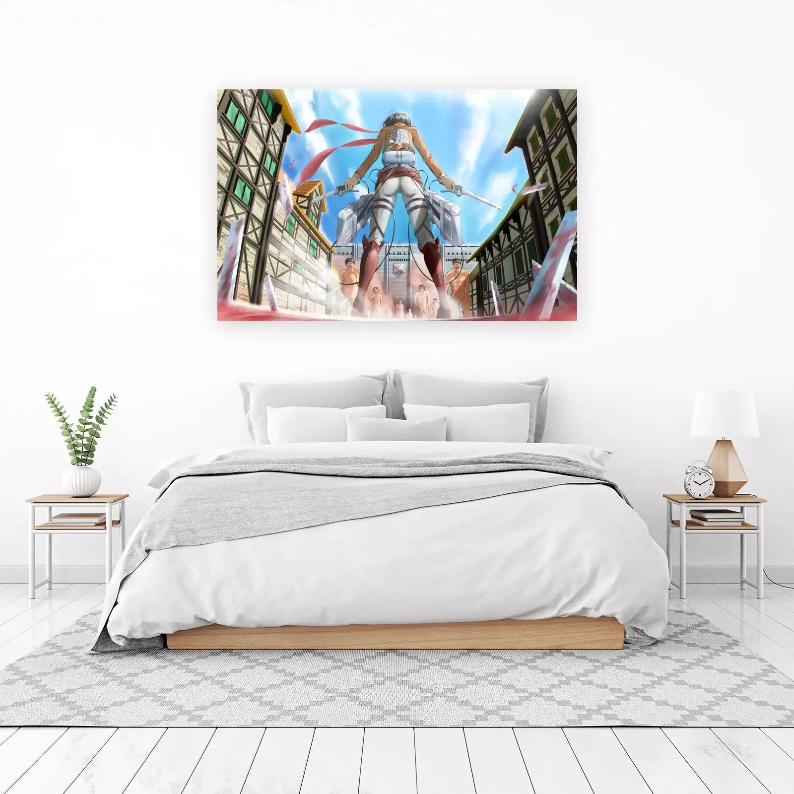 Mikasa Ackerman Attack on Titan Wall Art