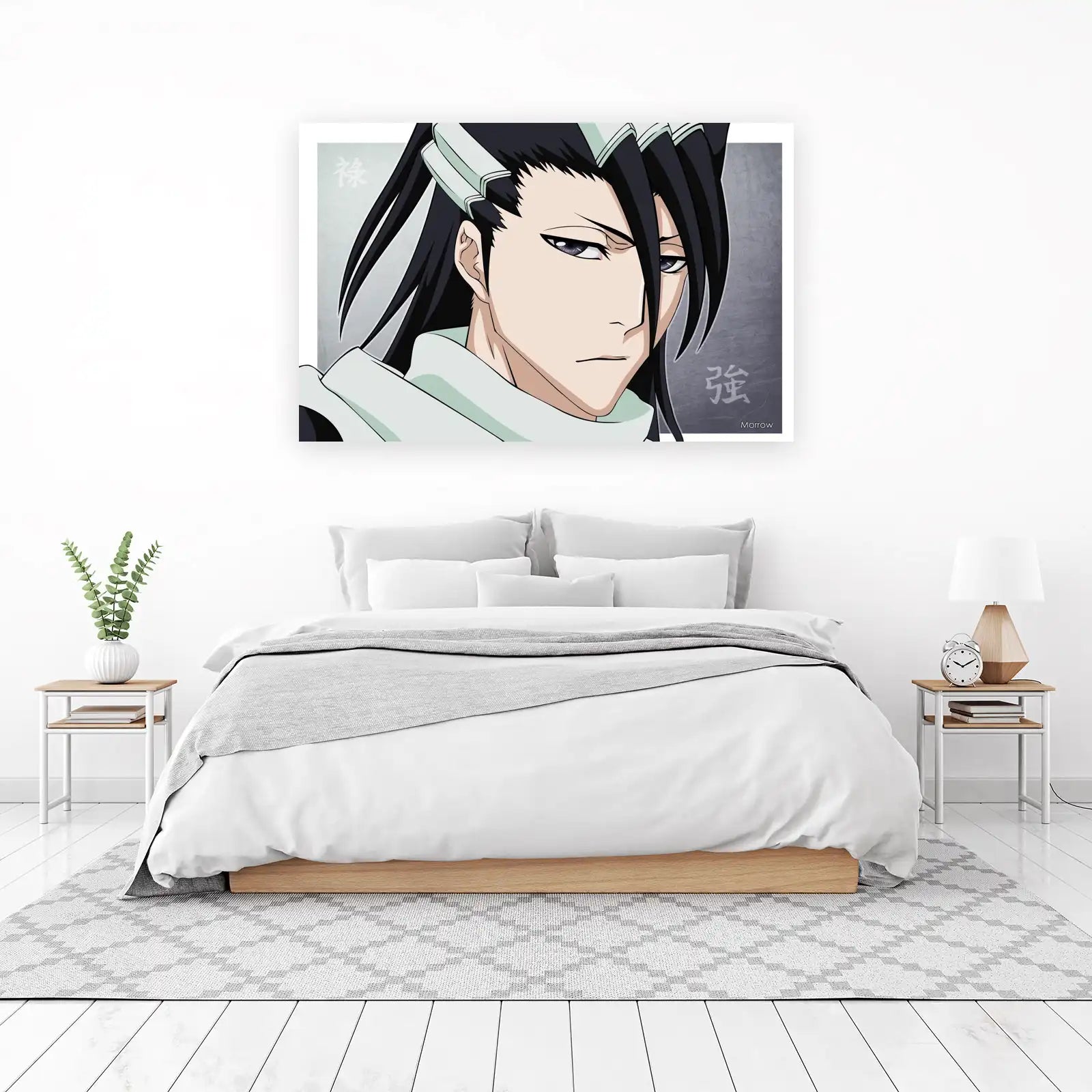 Anime 'Byakuya Kuchiki' Wall Art