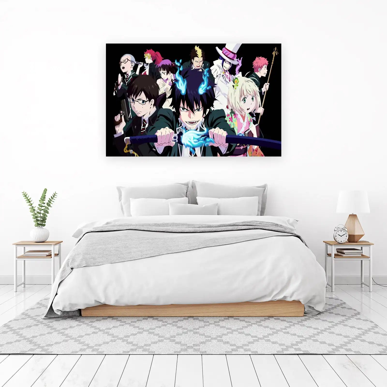 Blue Exorcist Group Anime Wall Art