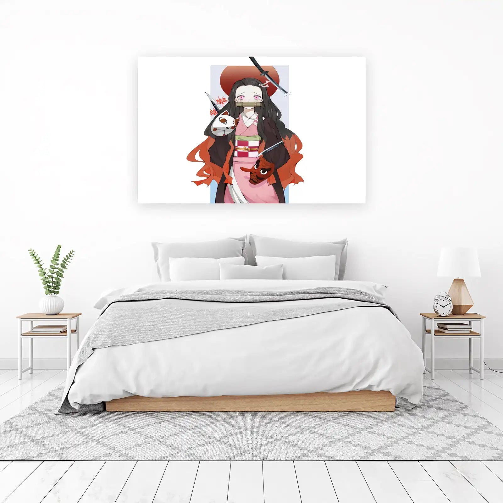 Anime Nezuko Wall Art Wall Art