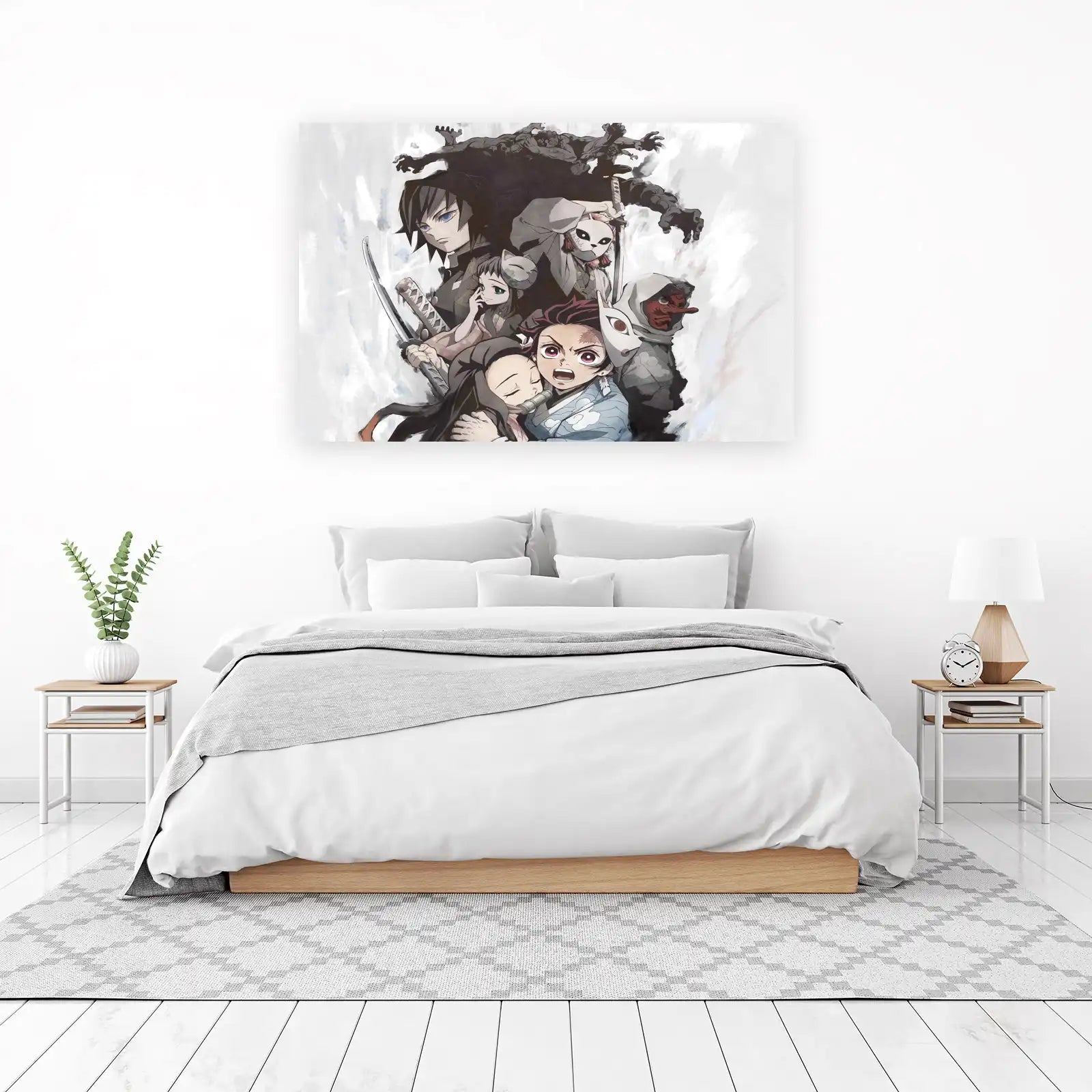 Demon Slayer Anime Characters Wall Art