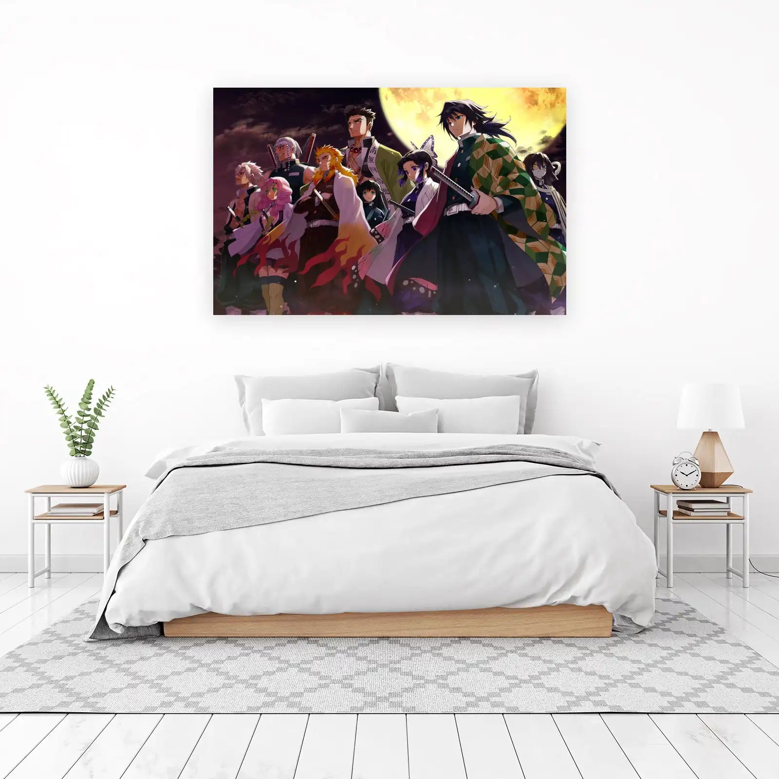 Anime Demon Slayer Hashira Group Wall Art
