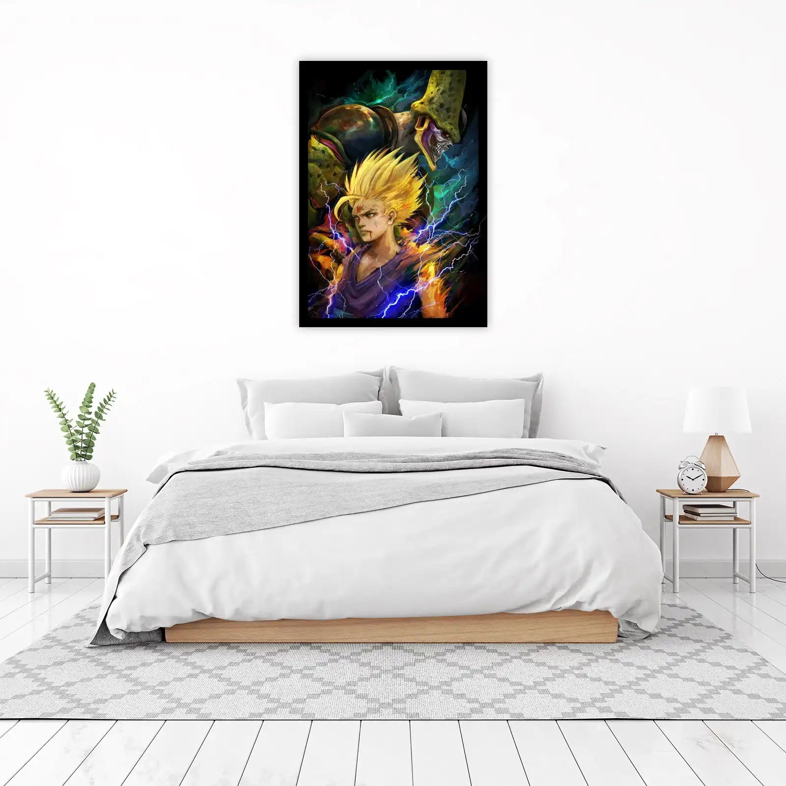 Epic Gohan vs Cell Anime Wall Art