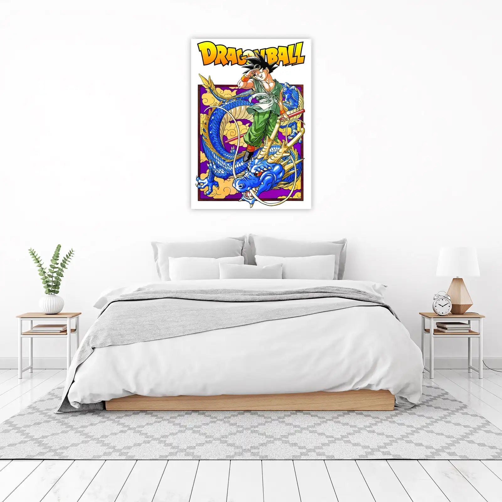 Goku & Dragon Anime Wall Art