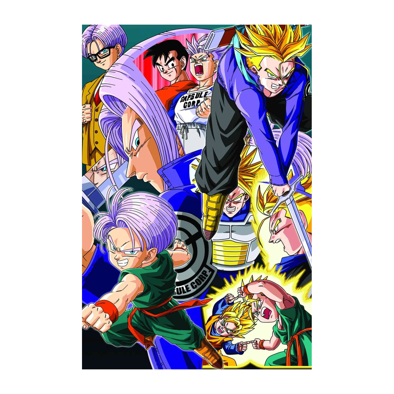 Dragon Ball Trunks Saga Wall Art