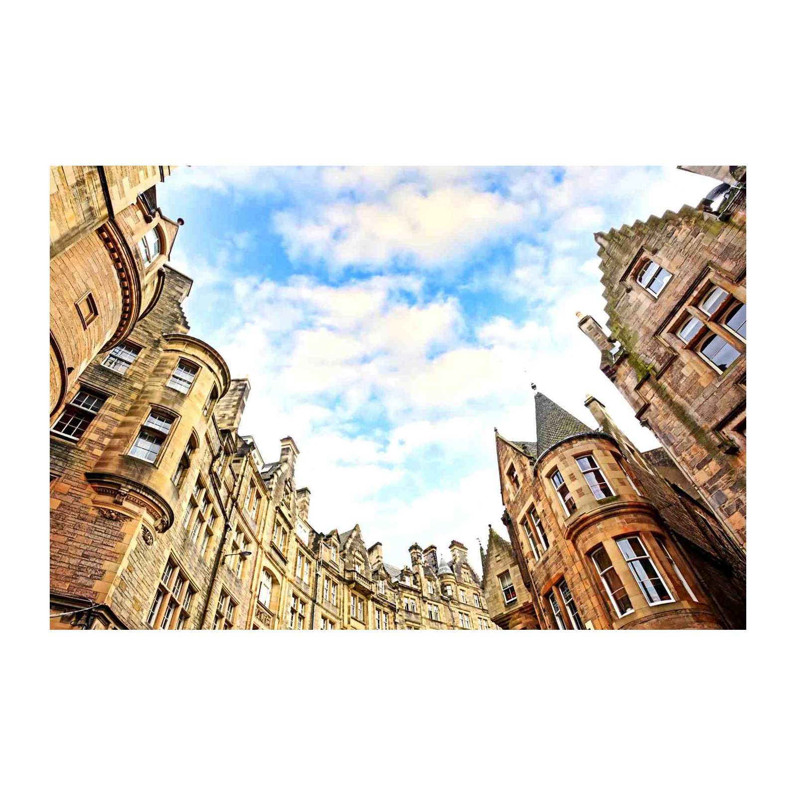 Historic Edinburgh Architecture Wall Art