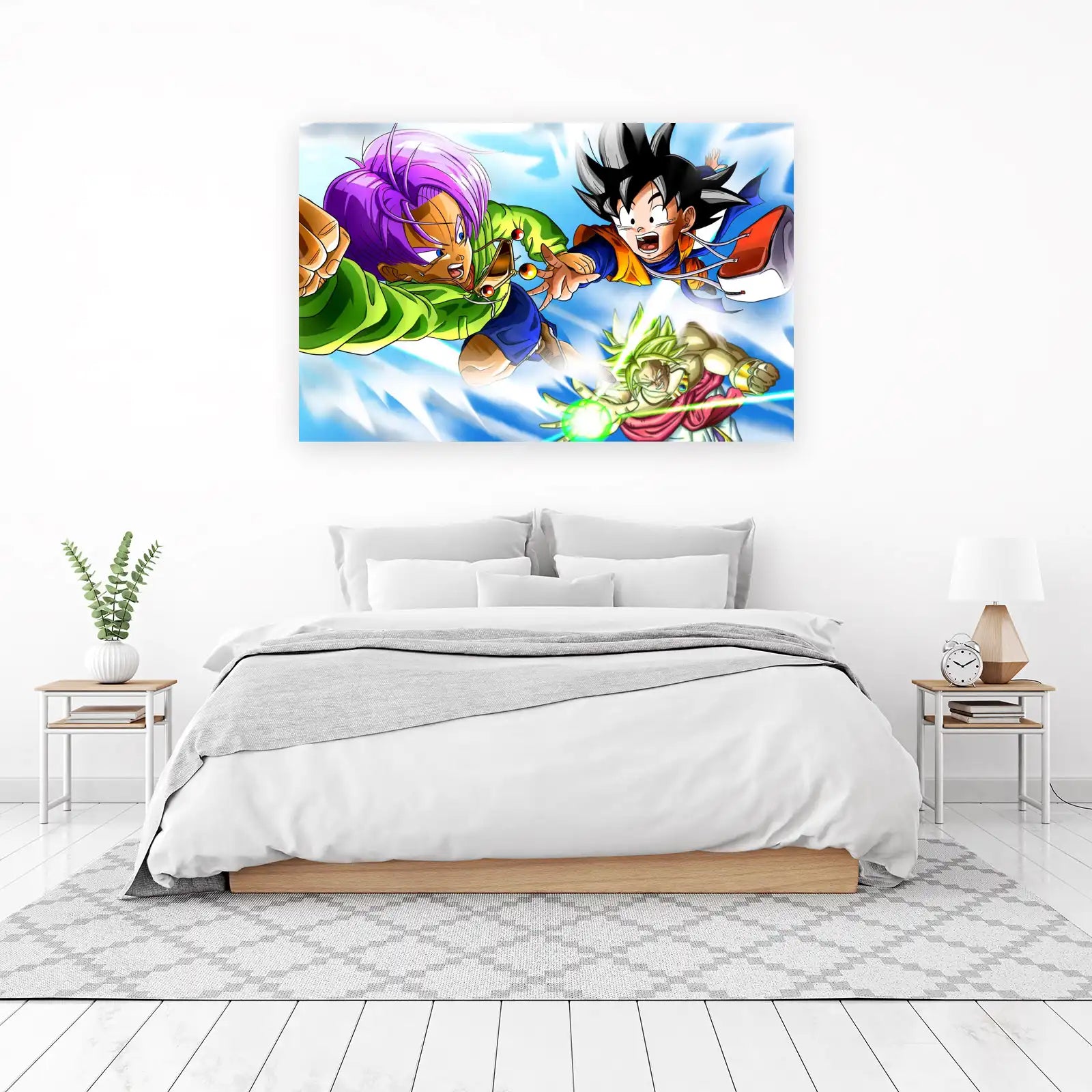 Epic Dragon Ball Z Fusion Saiyan Showdown Wall Art