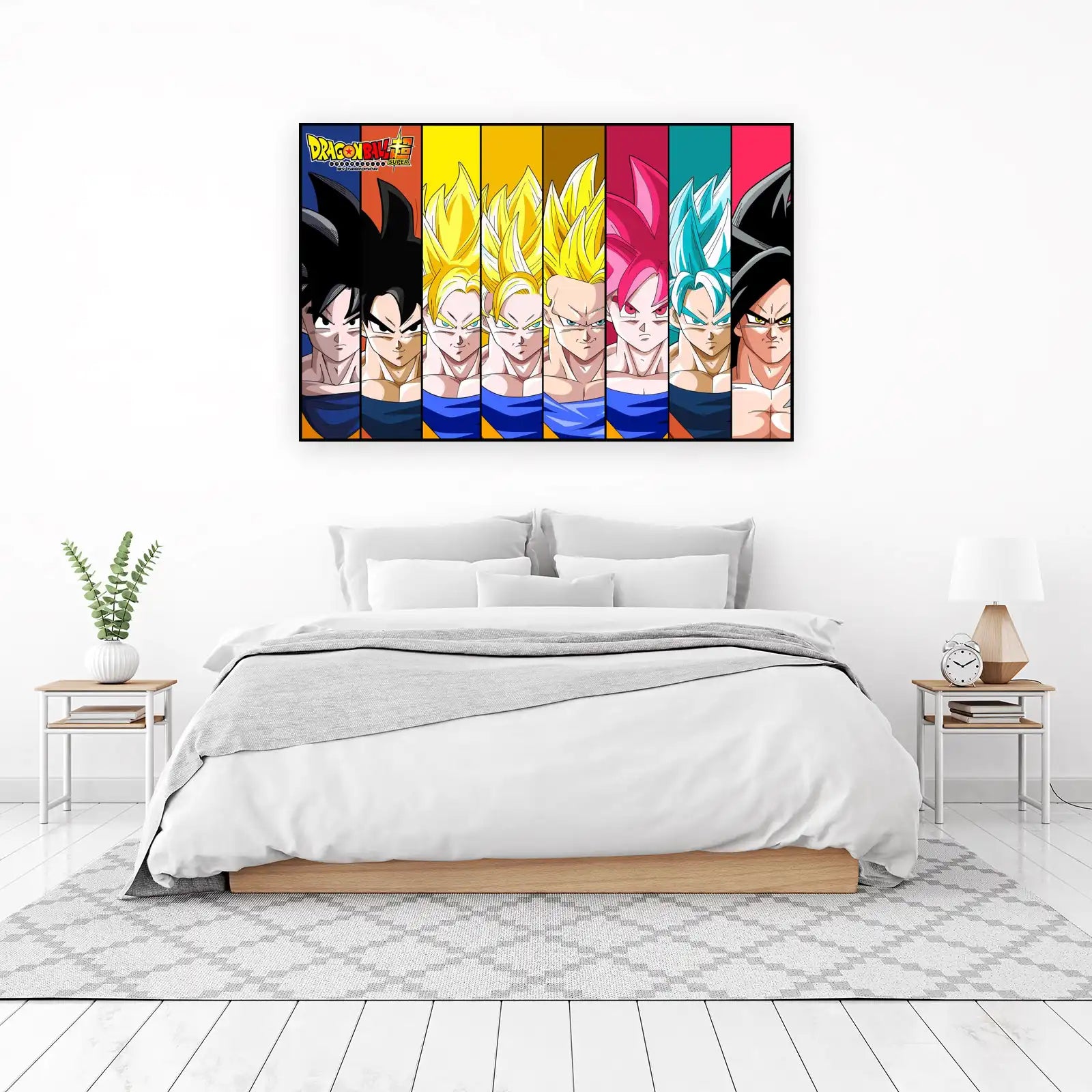 Epic Goku Transformations Wall Art