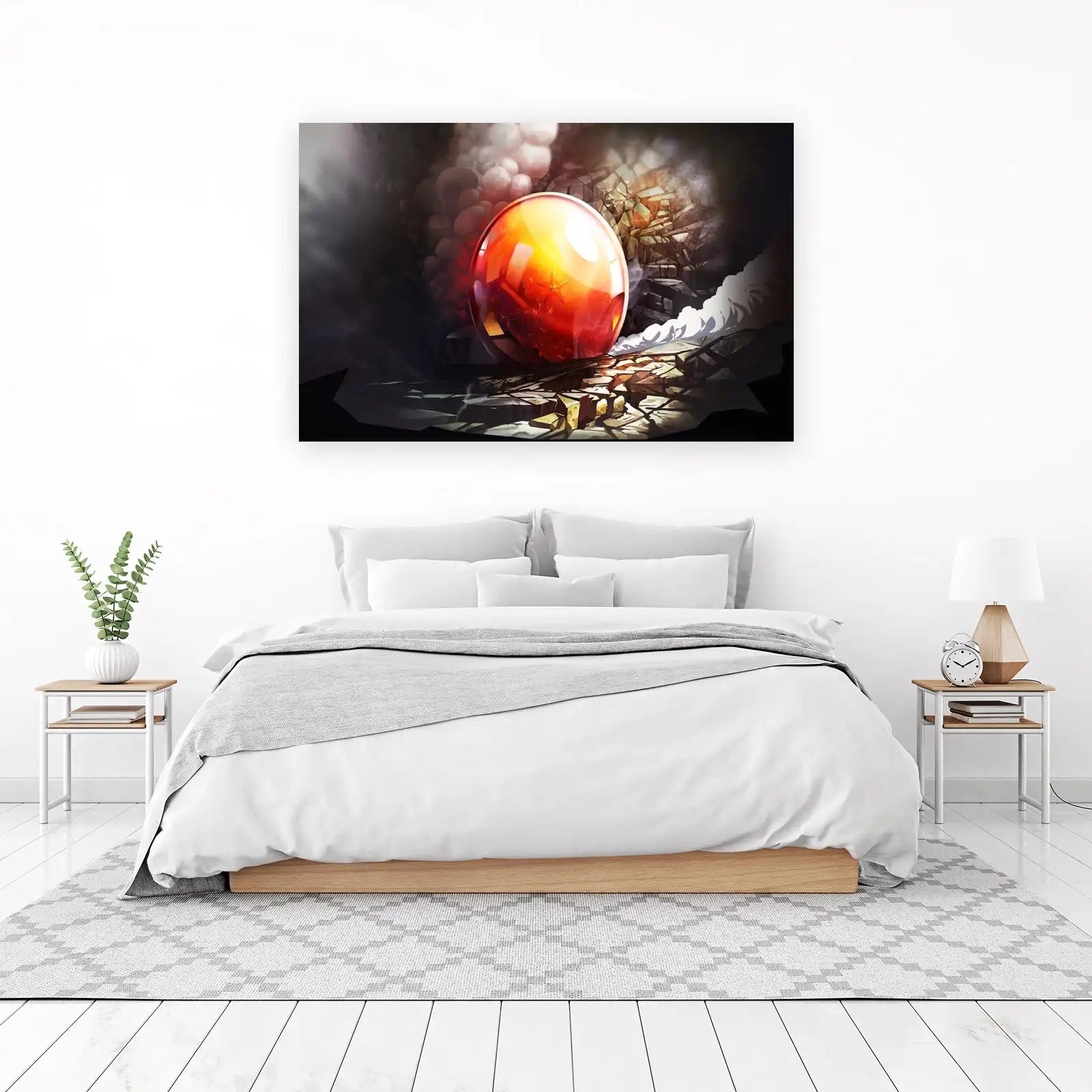 Dragon Ball Wish Sphere Art Wall Art
