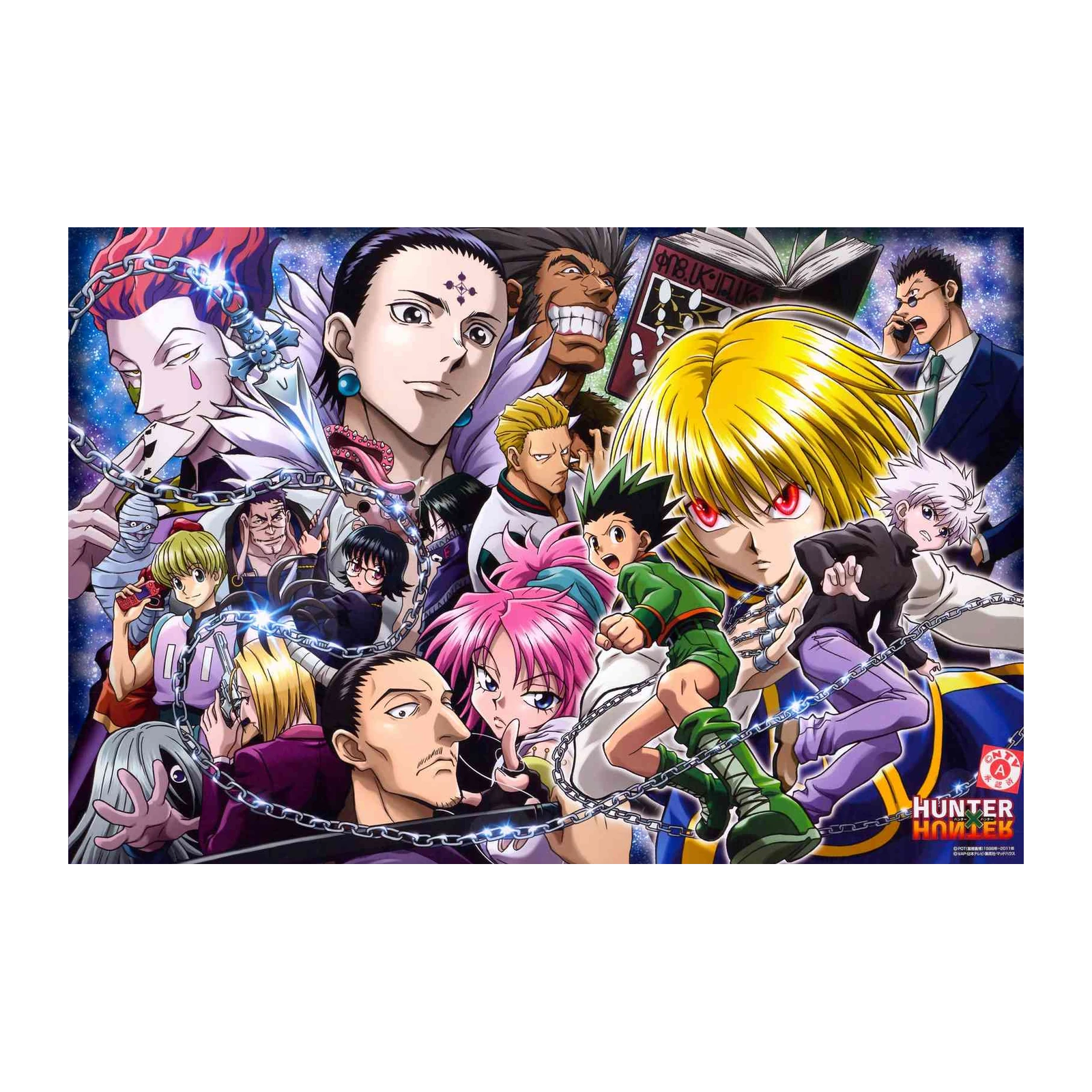 Hunter x Hunter All Characters Collage Wall Art