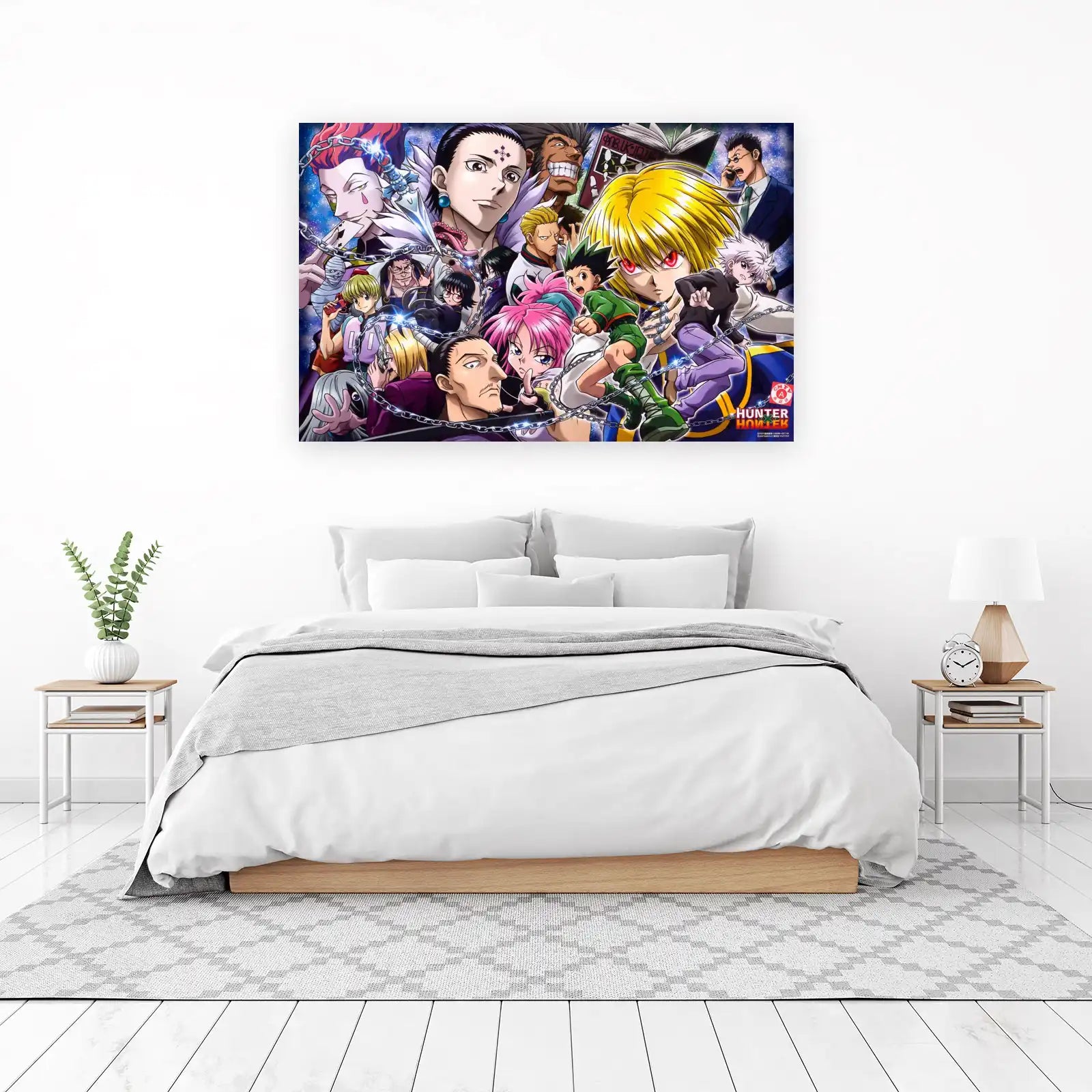 Hunter x Hunter All Characters Collage Wall Art