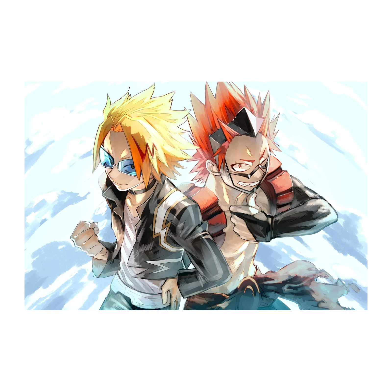 Dynamic Duo Anime Wall Art