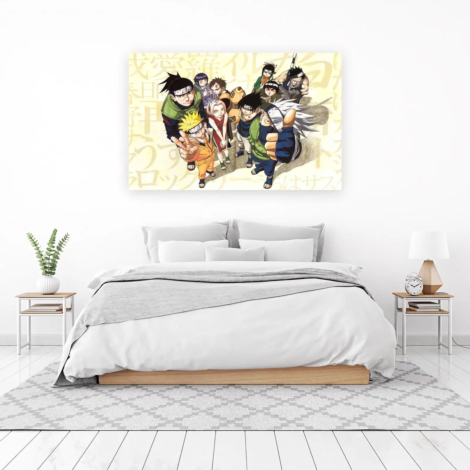 Naruto Anime Group Pose "Believe It!" Wall Art